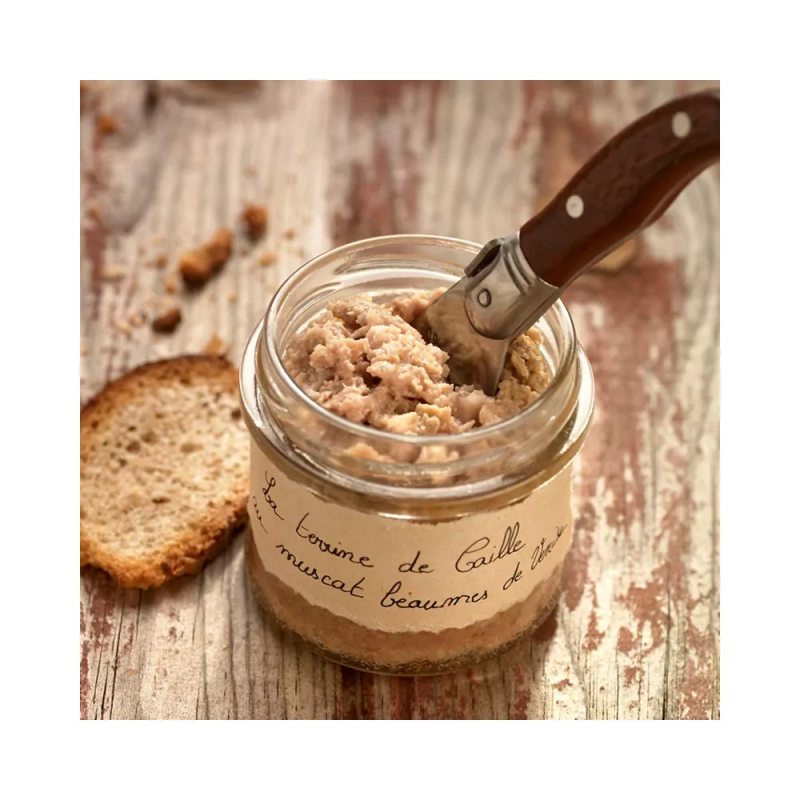 Délice de Caille au Muscat de Beaumes-de-Venise 180 g – Terrine artisanale
