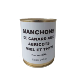 Manchons de Canard aux Abricots, Miel et Thym 800 g – Plat cuisiné