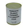 Haricots Blancs à la Graisse d’Oie 420 g – Accompagnement du Sud-Ouest