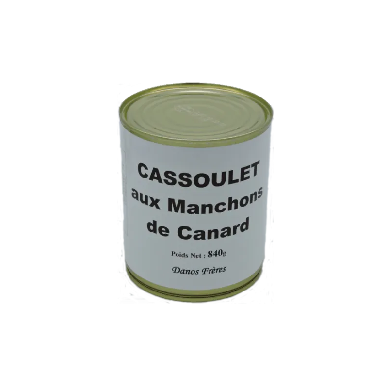 Cassoulet aux Manchons de Canard 840 g – Spécialité du Sud-Ouest
