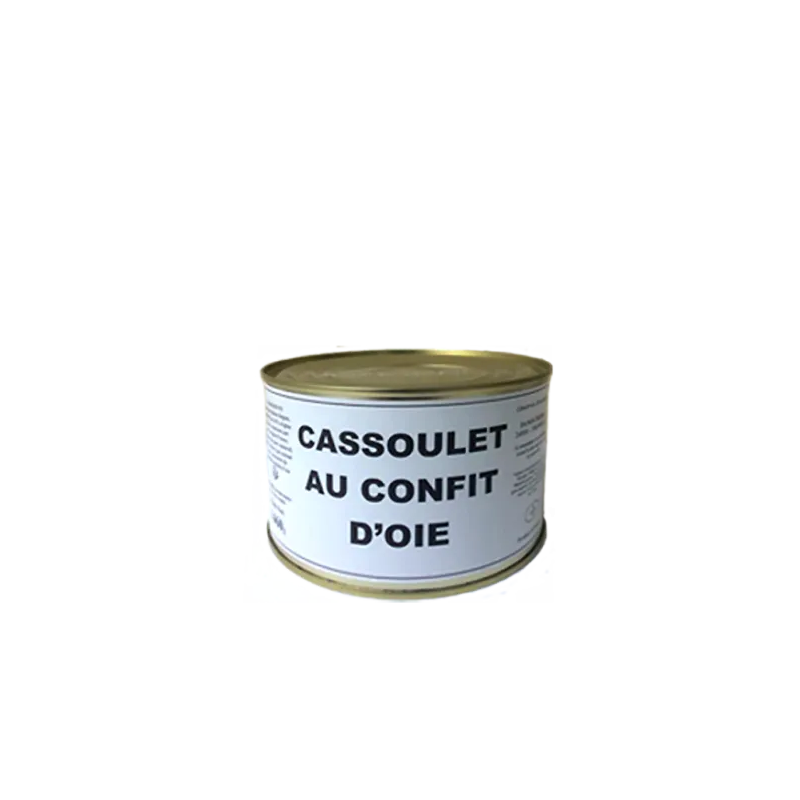 Cassoulet au Confit d’Oie 1 460 g – Spécialité du Sud-Ouest