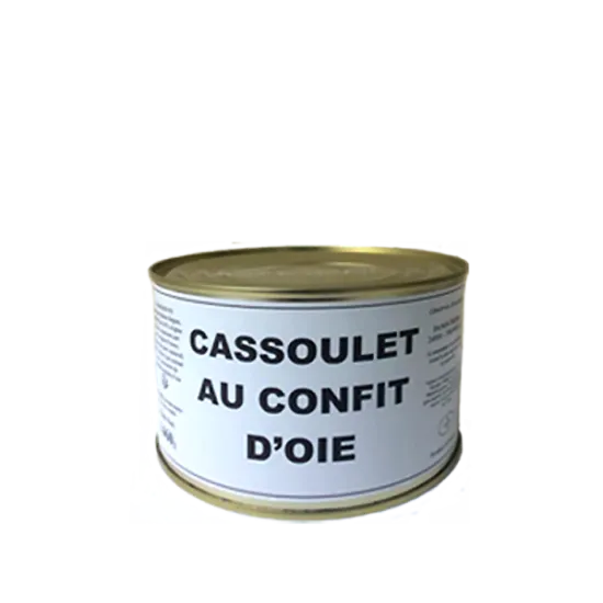 Cassoulet au Confit d’Oie – 1 460 g 2
