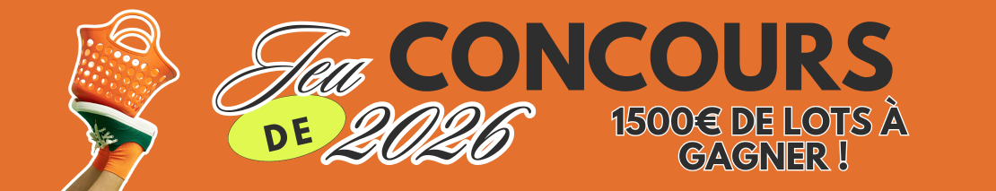 Jeu Concours 2026 — 1500€ de lots à gagner